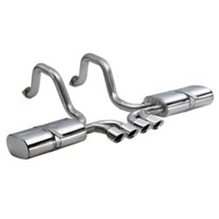 Corsa Exhaust 1997-2004 2.5 in. Axle-Back with Tips 14139